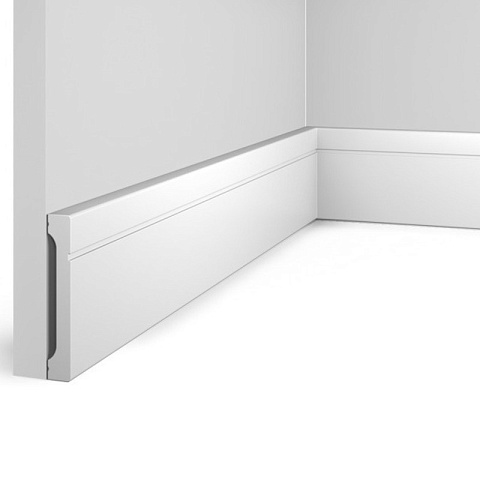 Плинтус HI WOOD B90V1L/ 90 x 14 x 2000 (фото 1)