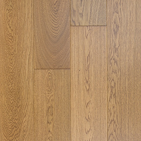 Инженерная доска CROWNWOOD Classic Arte 2-х слойная шип-паз Дуб Айпея УФ-лак/Натур 400..1500 х 145 х 15 / 1.0875м2 (фото 1)
