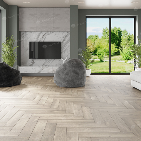 Alpine Floor LVT Parquet ЕСО 16-5 Дуб Натуральный Отбеленный 4V 43кл (фото 2)