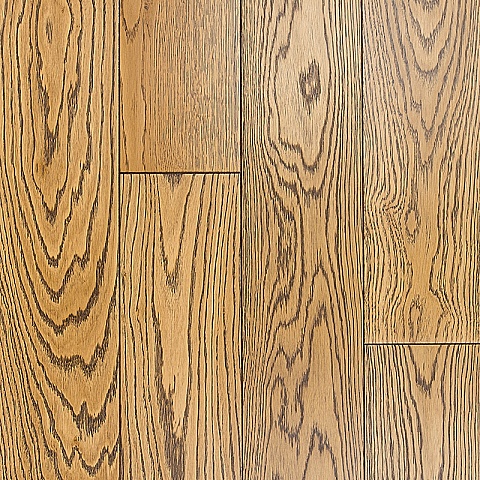 Инженерная доска CROWNWOOD Classic Arte 2-х слойная шип-паз Дуб Рюмеланж УФ-лак/Рустик/Браш 400..1500 х 145 х 15 / 1.0875м2 (фото 1)