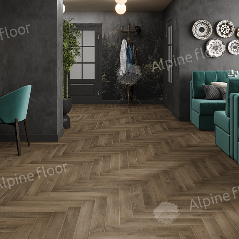Alpine Floor Herringbone 8 Pro 4V 33 (CH) LF102-11B New_ Дуб Анжу (фото 5)