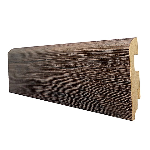Плинтус TeckWood 2150x16x75/ Венге Комби (фото 1)
