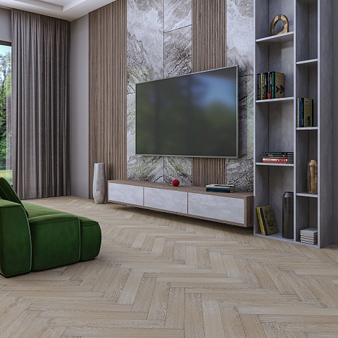 My Step Herringbone MS4312 Rouen Oak 12 мм 33 класс с фаской (фото 9)