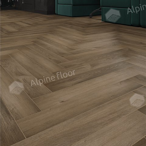 Alpine Floor Herringbone 8 Pro 4V 33 (CH) LF102-11A New_ Дуб Анжу (фото 4)