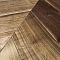 CROWNWOOD EXOTIC ONE Французская елка 45° 2-х слойная Орех Американский Натуральный Селект лак 600 х 125 х 15 / 1.50 м2 (миниатюра фото 6)