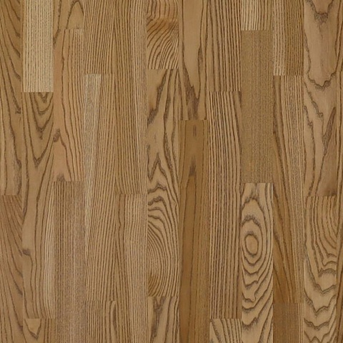 Polarwood Classic Ясень СВЕТЛЫЙ АНТИЧНЫЙ, сорт. Кантри, светло-коричневое масло, брашир., 3-полосный (фото 1)