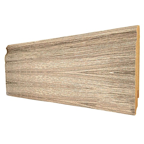 Плинтус TeckWood 2150x16x100/ Дуб Серебро (Oak Silver) (фото 1)