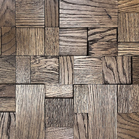 Стеновые панели CROWNWOOD WP3D5040 Хауз, Дуб шлиф (фото 1)