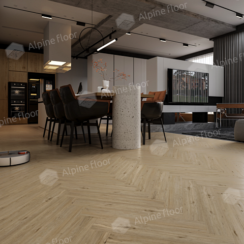 Alpine Floor Herringbone 8 Pro 4V 33 (CH) LF102-1A New_ Дуб Лион (фото 5)
