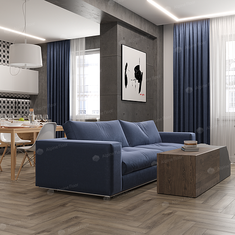 Alpine Floor LVT Parquet ECO 16-15 Дуб Исида 4V 43кл (фото 1)