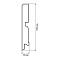Finitura dekor F3 100х16х2400/ белый ASW (миниатюра фото 2)