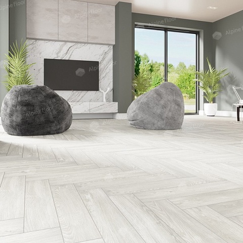 Alpine Floor LVT Parquet ЕСО 16-4 Дуб Арктик 4V 43кл (фото 4)