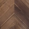 CROWNWOOD EXOTIC ONE Французская елка 45° 2-х слойная Орех Американский Натуральный Селект лак 600 х 125 х 15 / 1.50 м2 (миниатюра фото 5)