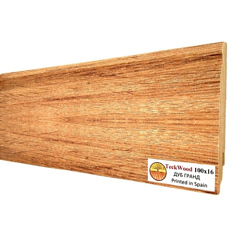 Плинтус TeckWood 2150x16x100/ Дуб Гранд (Oak Grand) (фото 1)